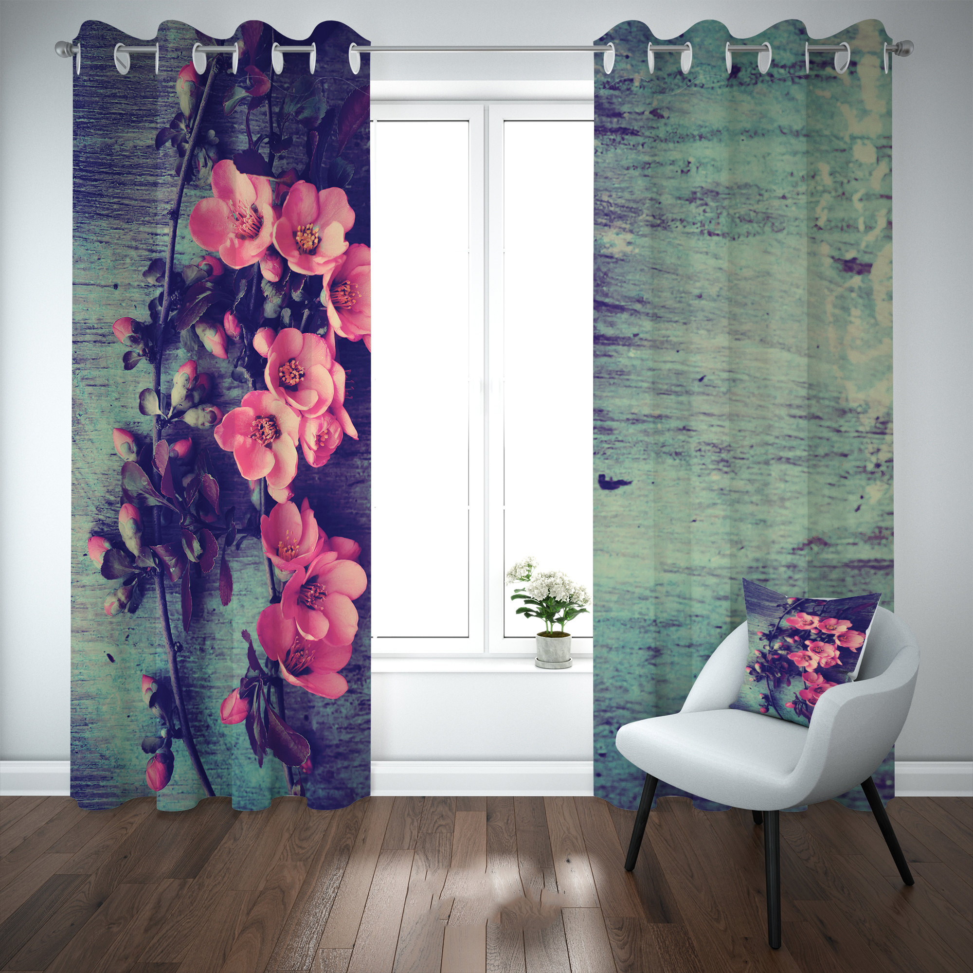 پرده مدل b2422 سایز 140×280 سانتی متر