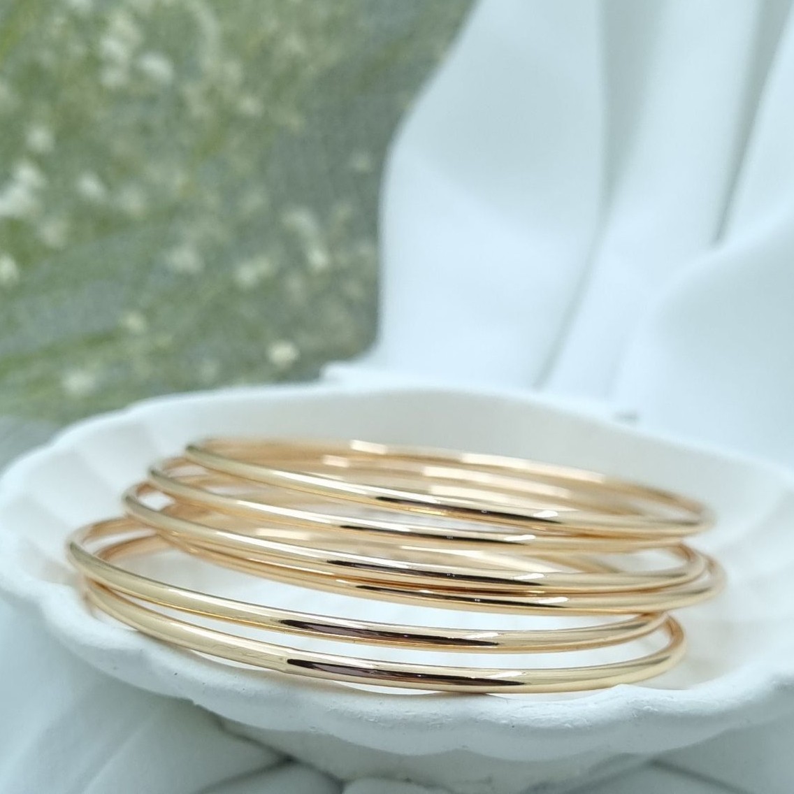 النگو آنتیک آیینه ای 