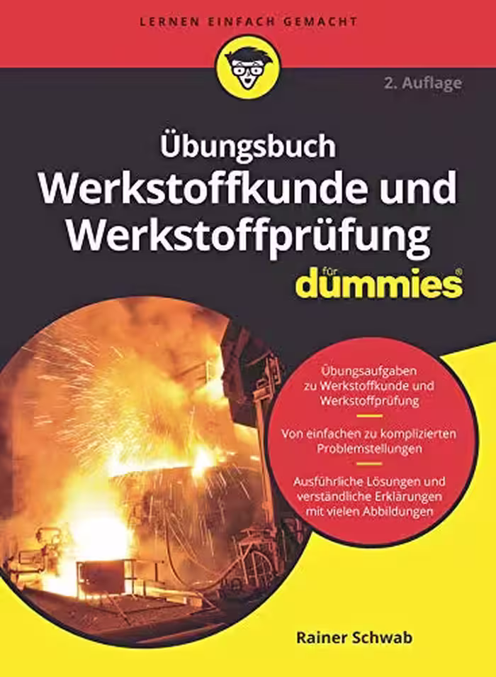 خرید و دانلود نسخه کامل کتاب Übungsbuch Werkstoffkunde und Werkstoffprüfung für Dummies (German Edition) -   Pdf