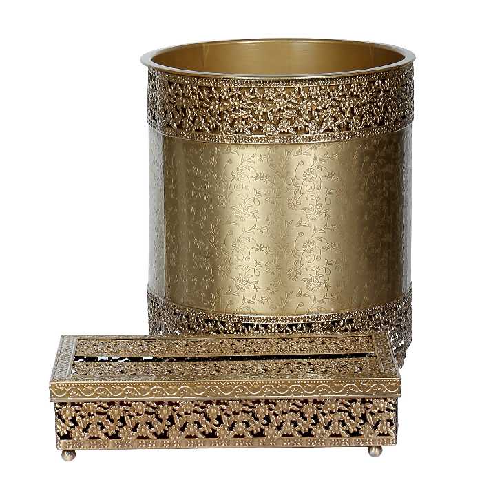 ست سطل زباله و جای دستمال کد 12200