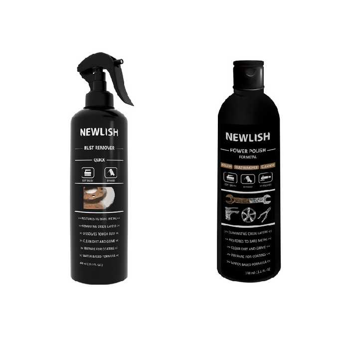 اسپری زنگ بر و پولیش فلز نیولیش مدل پاور حجم 330 میلی لیتر | کالا مکس