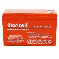 باتری یو پی اس 12 ولت 9 آمپر ساعت موریسل مدل MO12-9