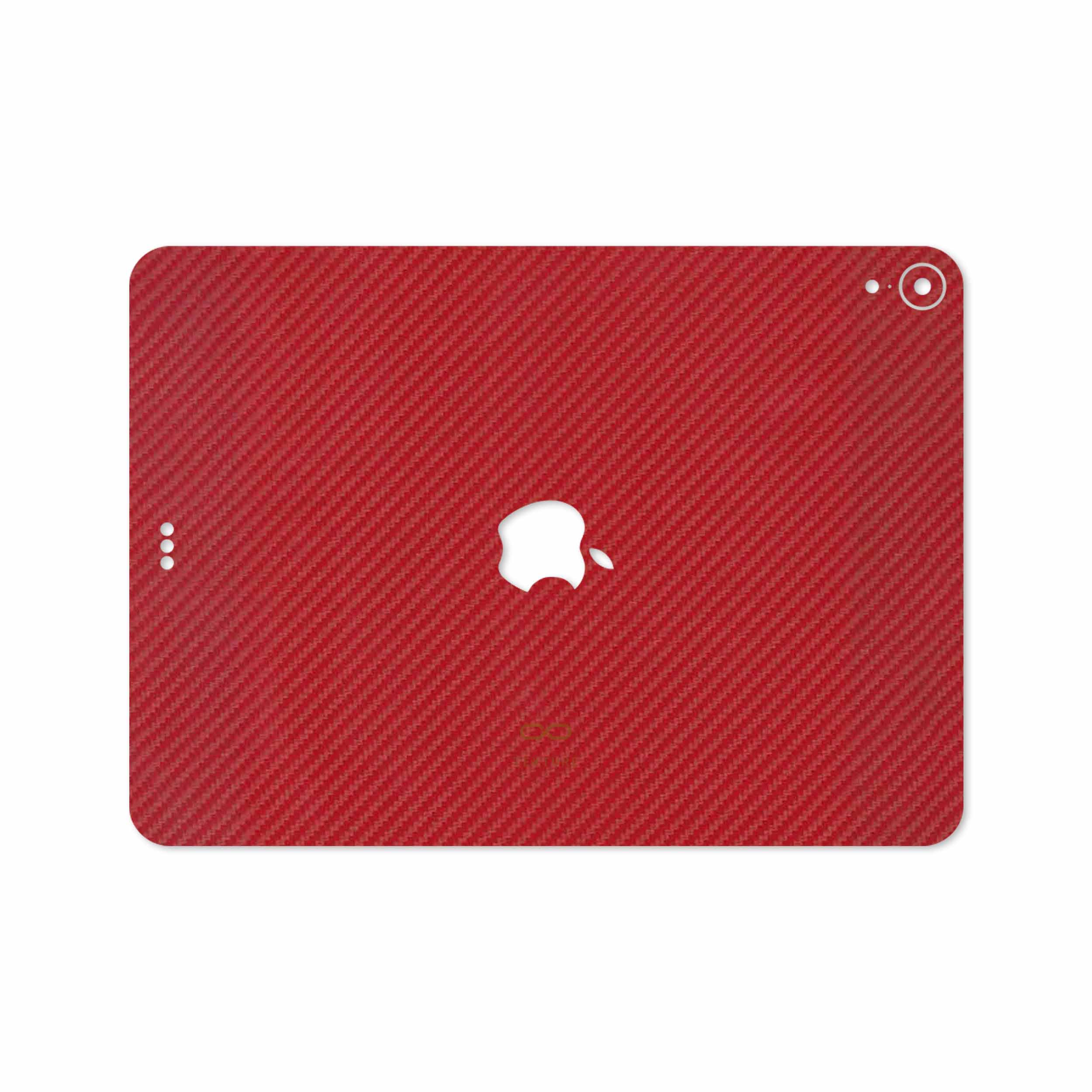 برچسب پوششی ماهوت مدل Red-Fiber مناسب برای تبلت اپل iPad Pro 11 2018 A1934