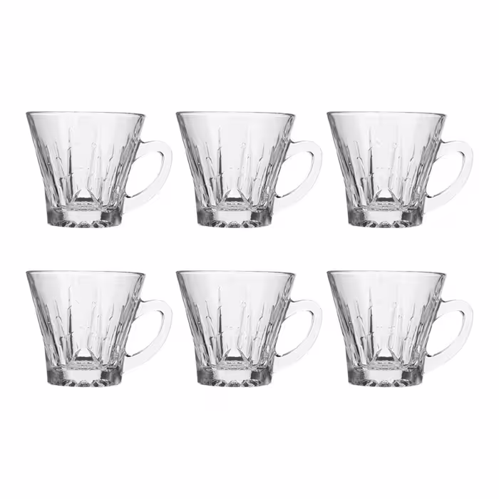 استکان آدریا گلس مدل S-4239 بسته 6 عددی
