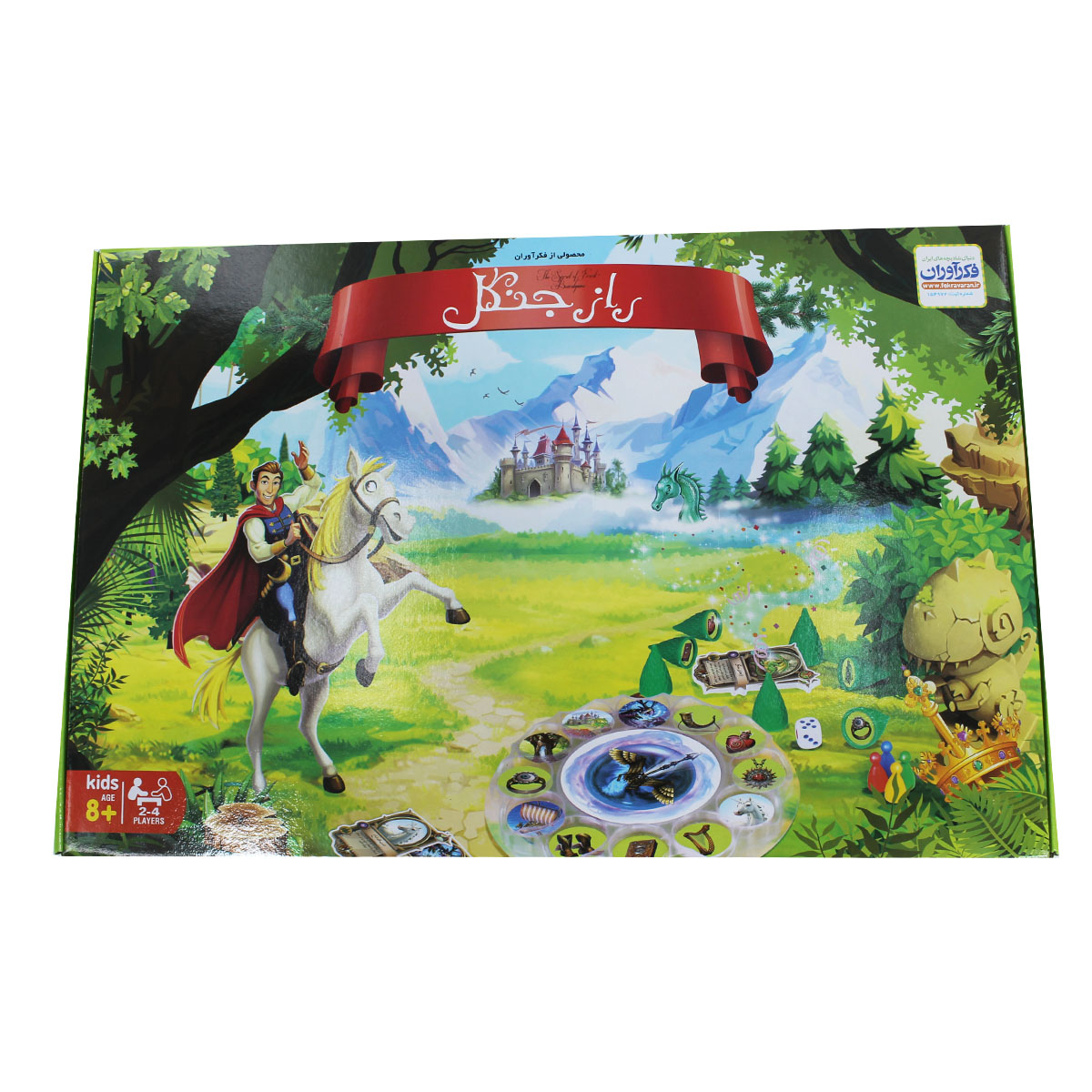 بازی فکری رازجنگل فکرآوران مدل celasic