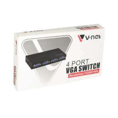 سوییچ چهار پورت VGA  وی نت مدل V811