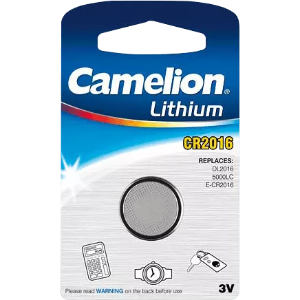 باتری سكه ای ليتيومی CAMELION مدل CR2016