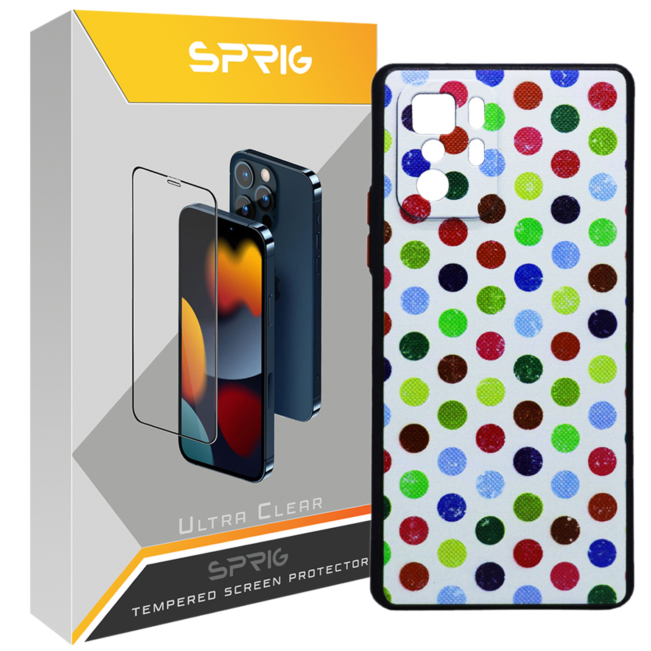 کاور اسپریگ طرح Colorful Balls مدل SPC مناسب برای گوشی موبایل شیائومی Poco X3 GT