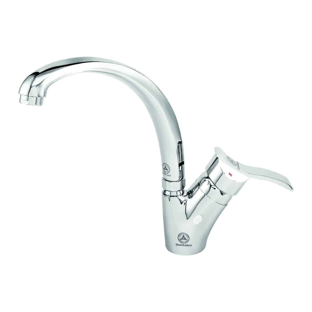 خرید و قیمت شیر ظرفشویی قهرمان مدل آبشار 1|نوین هوم