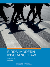 خرید و دانلود نسخه کامل کتاب Birds' Modern Insurance Law (11th Edition) - pdf