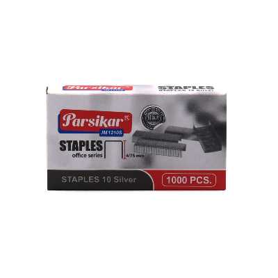  سوزن منگنه پارسیکار کد Jm1210s سایز 10 بسته 6000 عددی