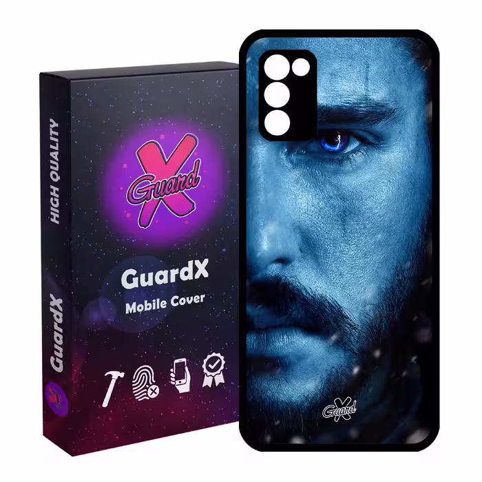 کاور گارد ایکس طرح Jon Snow مدل Glass10203 مناسب برای گوشی موبایل سامسونگ Galaxy A02s / M02s