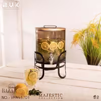 کلمن شیشه ای شامپاینی طرح مجستیک بی وی کی کد 453701