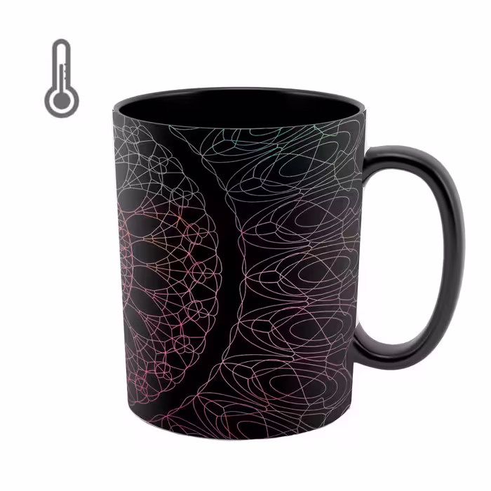 ماگ حرارتی طرح mandala