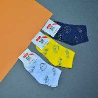 جوراب دخترانه و جوراب پسرانه طرح دار بسته 6 عددی