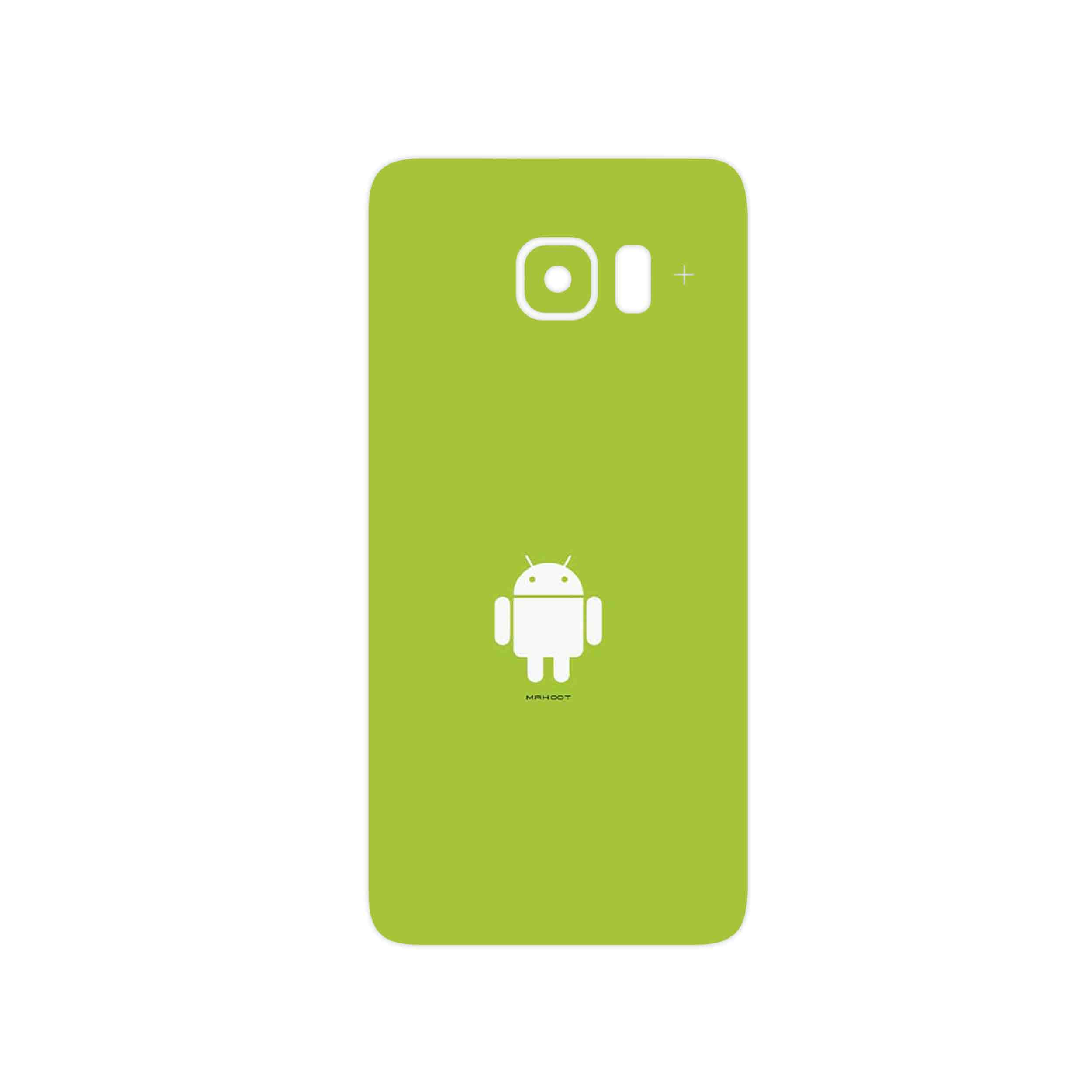 برچسب پوششی ماهوت مدل Andorid مناسب برای گوشی موبایل سامسونگ Galaxy S6 Edge Plus
