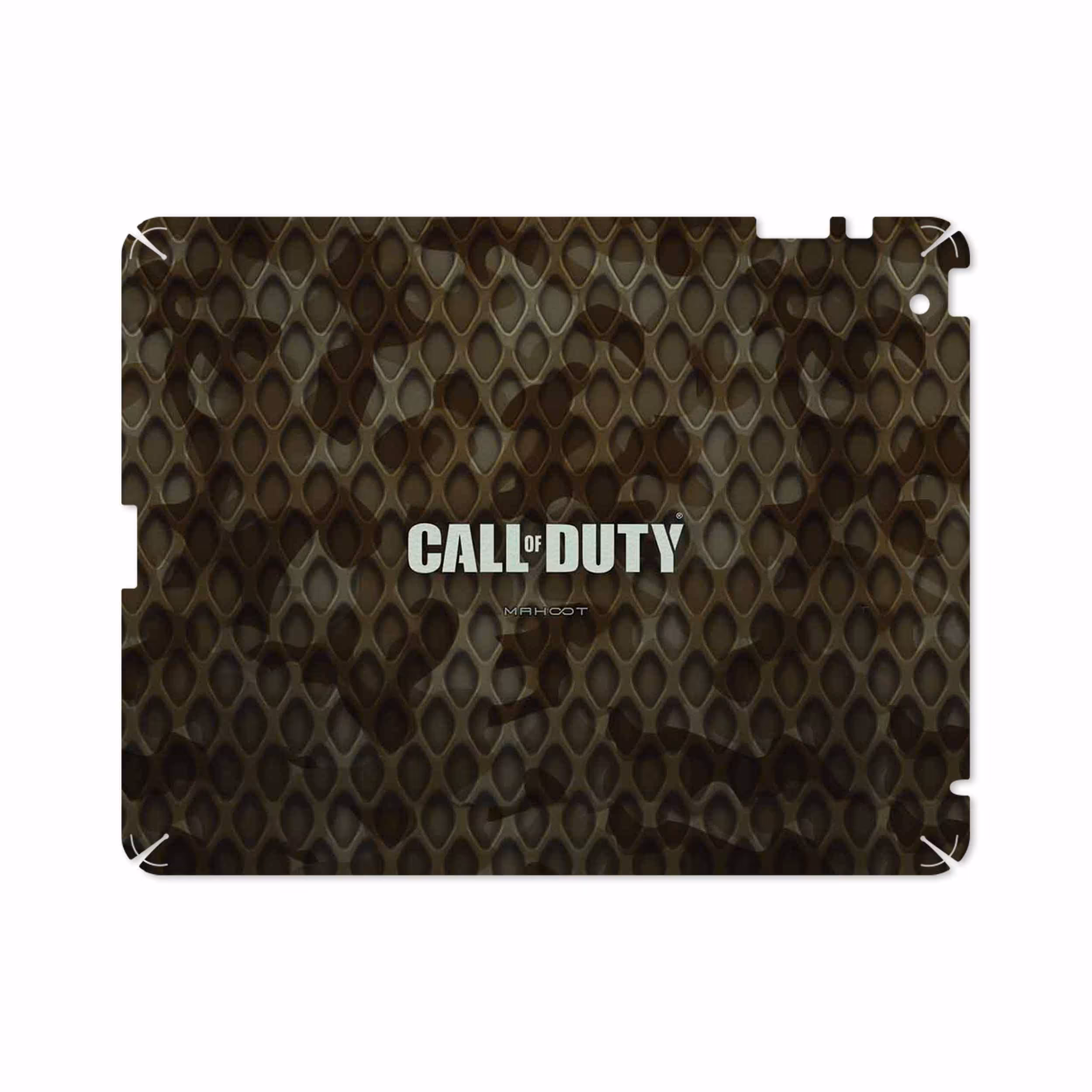 برچسب پوششی ماهوت مدل Call-of-Duty-Game مناسب برای تبلت اپل iPad 2 2011 A1395