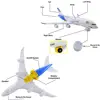 اسباب بازی هواپیمای ایرباس مدل A390
