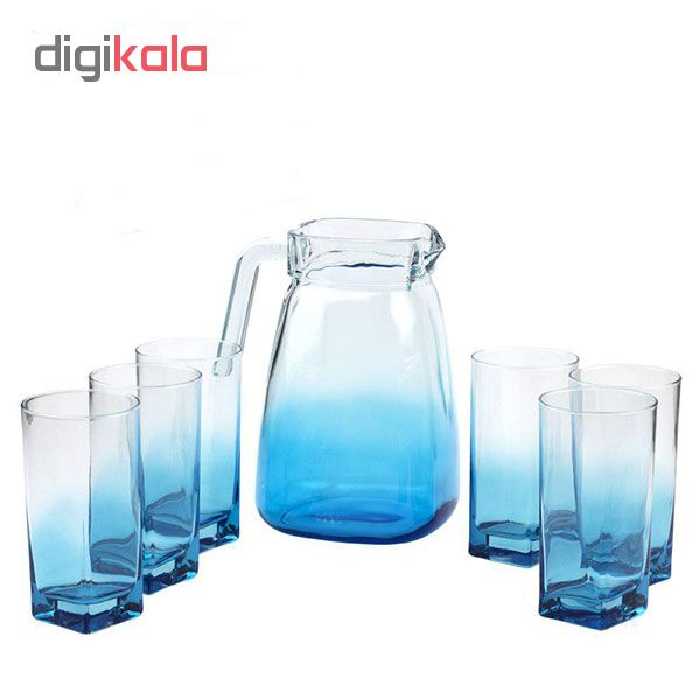 ست پارچ و لیوان 7 پارچه پاشاباغجه مدل Carre