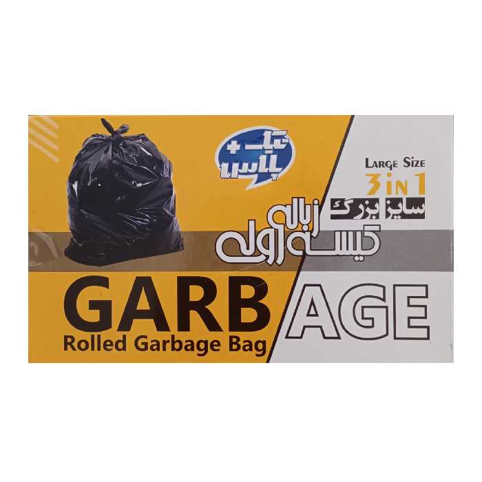 کیسه زباله تیک پلاس مدل متوسط بسته 30 عددی