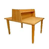 میز مطالعه مانع دار دو نفره