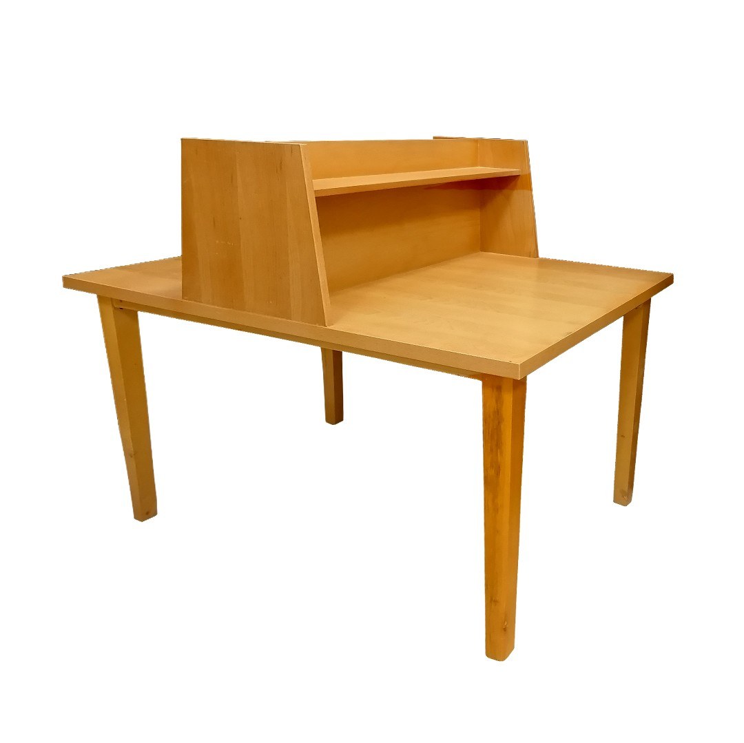 میز مطالعه مانع دار دو نفره