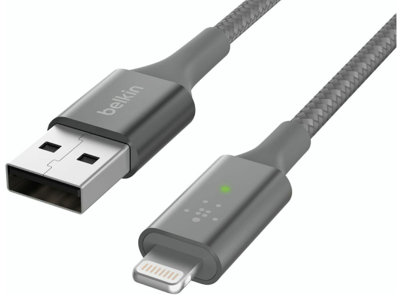 کابل لایتنینگ بلکین مدل Boost Charge MFi CAA007bt06 به طول 1.8 متر