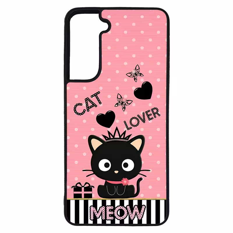 کاور طرح بچه گربه کد G-155 مناسب برای گوشی موبایل سامسونگ Galaxy S21 FE | دیجی قاب دونی