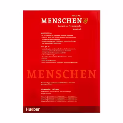 کتاب Menschen A2.1 اثر C. Habersack انتشارات جنگل