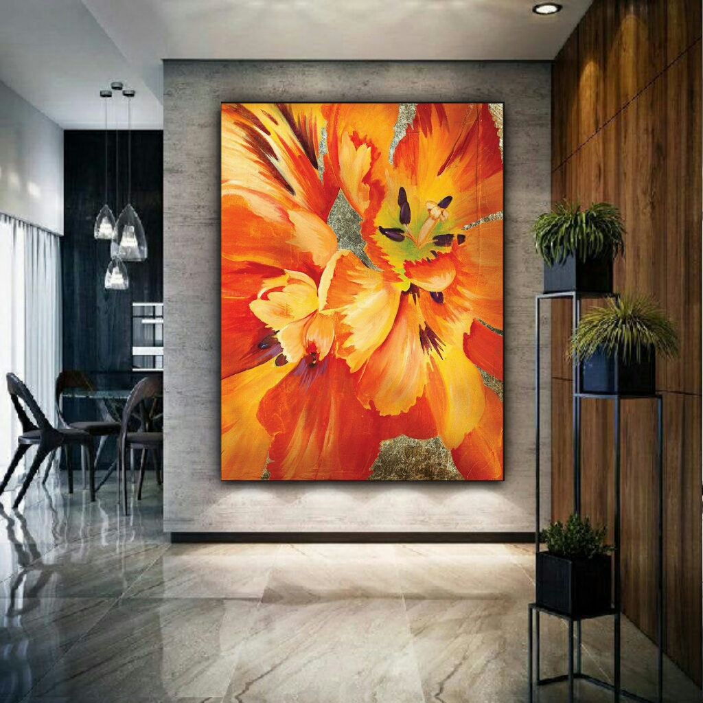 تابلو شاسی طرح گل کد BL294