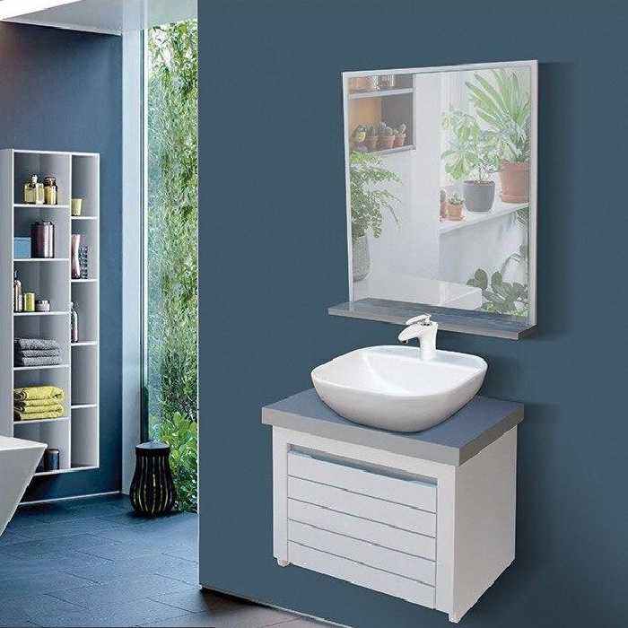 ست کابینت و روشویی مدل سلنا 60 به همراه آینه