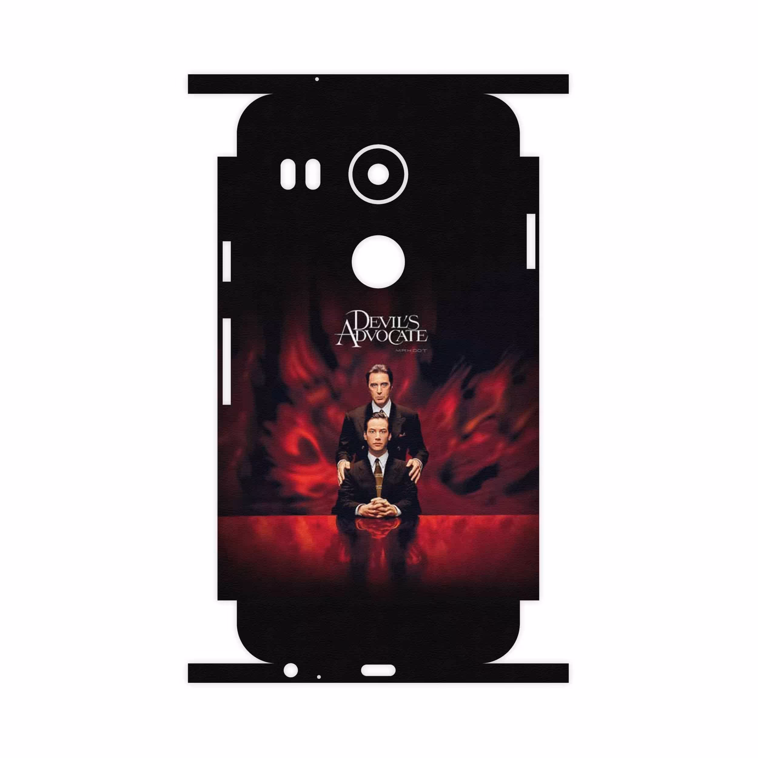 برچسب پوششی ماهوت مدل The Devils Advocate-FullSkin مناسب برای گوشی موبایل گوگل Nexus 5X
