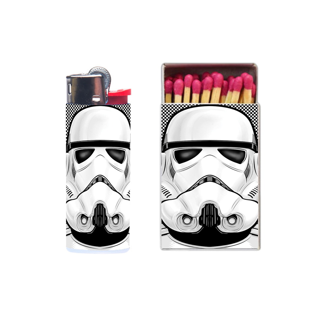 فندک مدل جنگ ستارگان کد 1514 به همراه کبریت