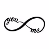 دیوارکوب طرح you&amp;me