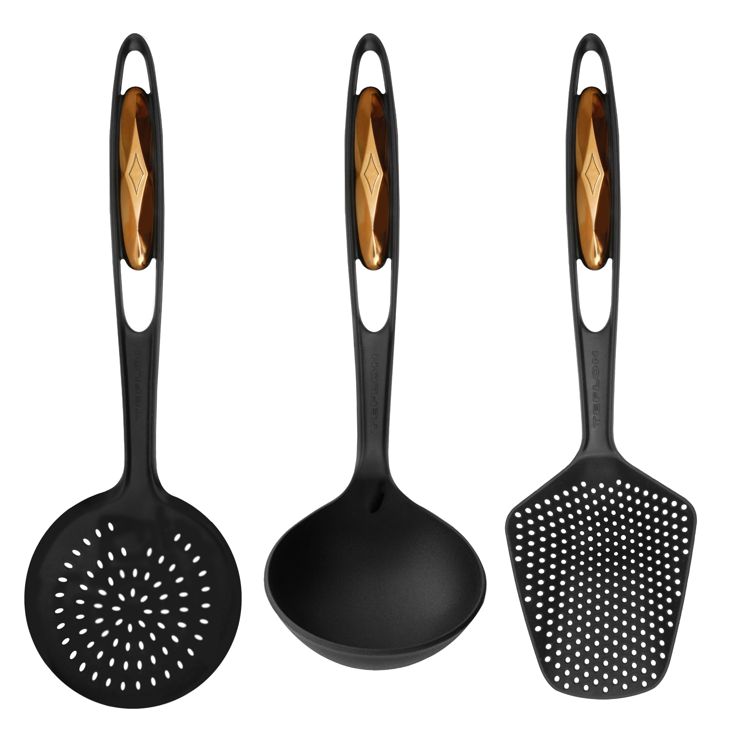 سرویس 3 پارچه کفگیر و ملاقه مدل ITLY-P1