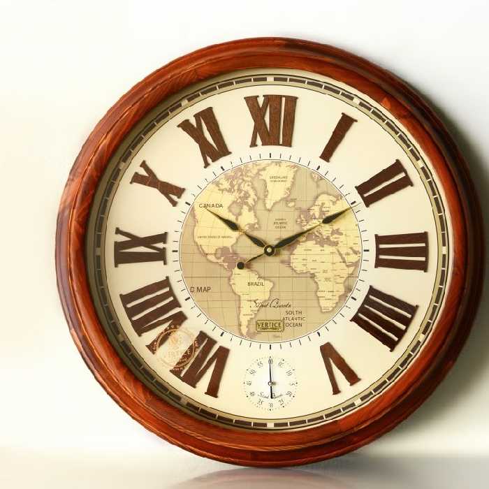 ساعت دیواری چوبی ورتیچ مدل 690
