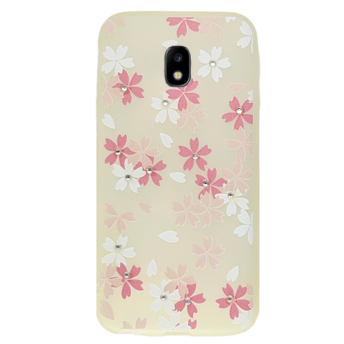 کاور مدل  Flower-02 مناسب برای گوشی موبایل سامسونگ Galaxy J3 Pro / J330 / J3 2017