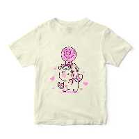 تی شرت بچگانه پرمانه طرح یونیکورن کد pmt.621