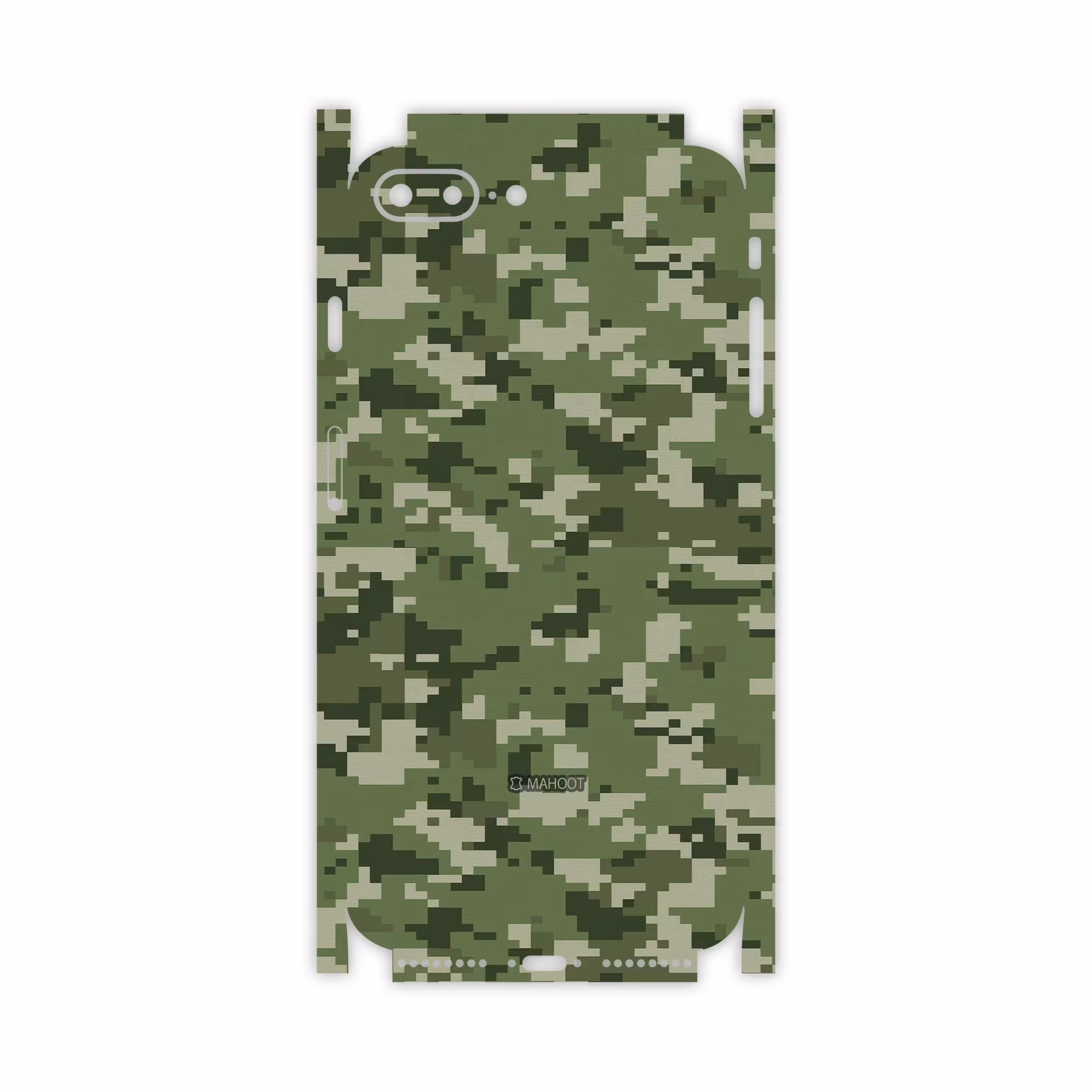 برچسب پوششی ماهوت مدل Army-Green-Pixel-FullSkin مناسب برای گوشی موبایل اپل iPhone 7 Plus