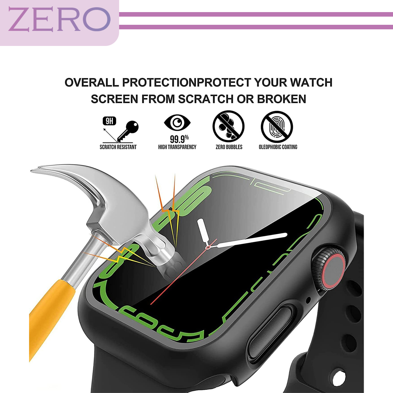 محافظ صفحه نمایش نانو زیرو مدل NZO مناسب برای ساعت هوشمند شیائومی Redmi Watch