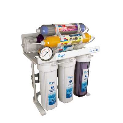 دستگاه تصفیه کننده آب اس اس وی مدل SuperTec 2W X800 به همراه شیر دستگاه تصفیه آب