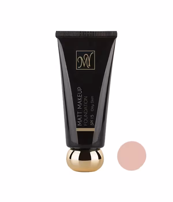 کرم پودر مای سری Black Diamond مدل Matt Makeup شماره mf01