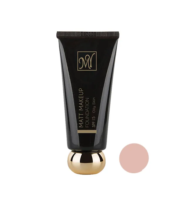 کرم پودر مای سری Black Diamond مدل Matt Makeup شماره mf01