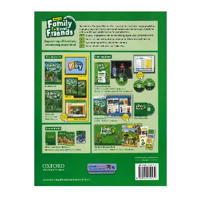 کتاب Family And Friends Second Edition اثر Tamzin Thompson And Naomi Simmons انتشارات الوندپویان 2 جلدی