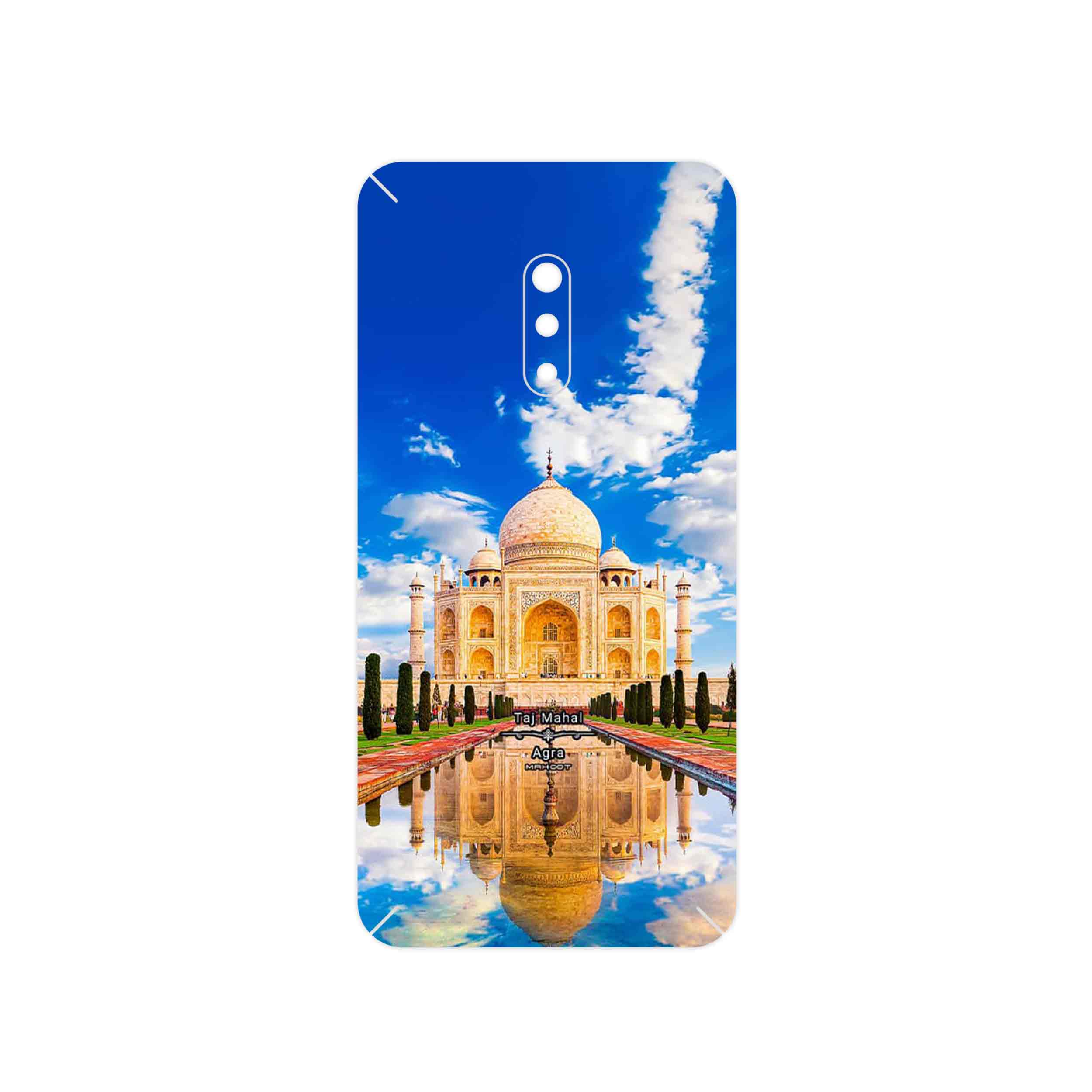 برچسب پوششی ماهوت مدل The Taj Mahal مناسب برای گوشی موبایل اپو Realme X
