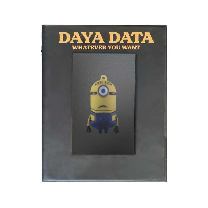 فلش مموری دایا دیتا طرح مینیون استوارت مدل PC1001-USB3 ظرفیت 128 گیگابایت