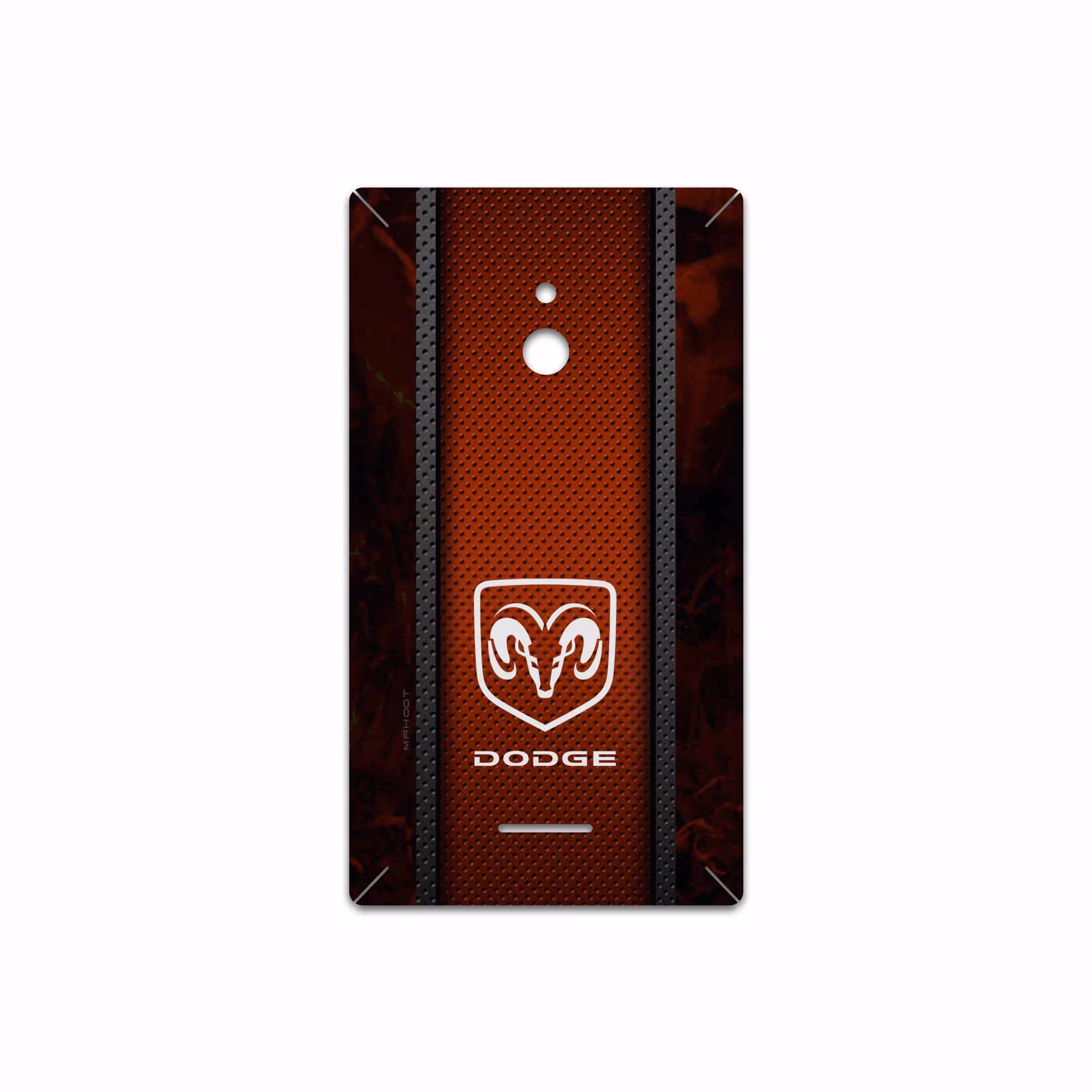 برچسب پوششی ماهوت مدل Dodge مناسب برای گوشی موبایل نوکیا XL