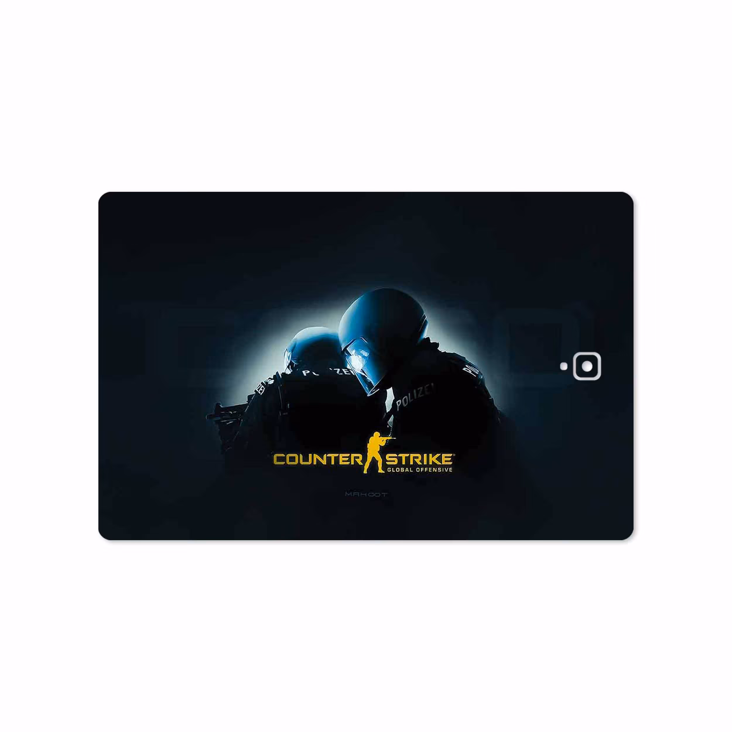 برچسب پوششی ماهوت مدل Counter-Strike مناسب برای تبلت سامسونگ Galaxy Tab S3 9.7 2017 T820