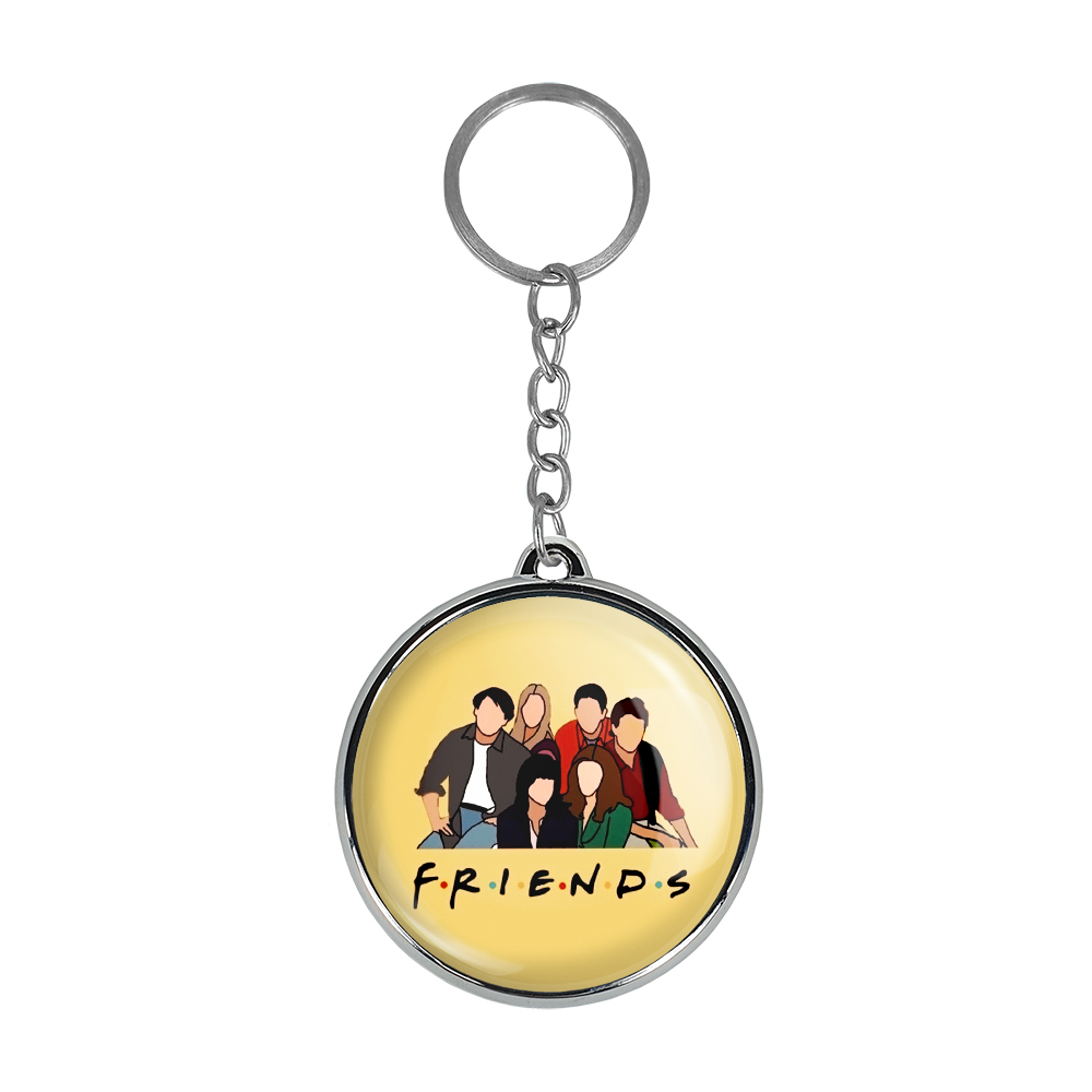 جاکلیدی خندالو طرح سریال فرندز Friends مدل دوطرفه کد 39153913