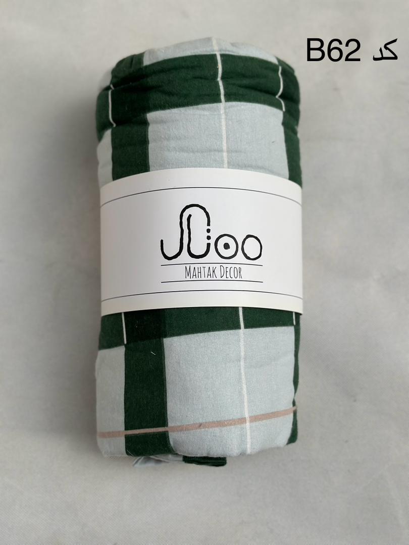 روتختی دونفره سه تکه کدB62 (کاور تشک،دوعدد روبالشتی)
